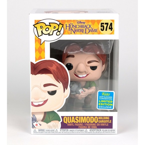 Funko POP! Quasimodo Hunchback Notre Dame 2019 Summer Convention Exclusive #574 - Picture 2 of 6